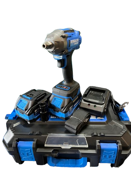 Гайковерт акумуляторний безщітковий ZEGOR SDAX-21BL-500 (акум 21V 4Ah 2шт і зарядка)