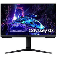 Монiтор Samsung 27" Odyssey G3 LS27DG300 (LS27DG300EIXCI) VA Black 180Hz