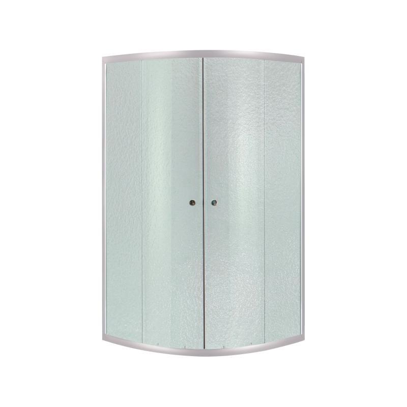 Душова кабіна Lidz Latwa SC80x80.SAT.LOW.FR, скло Frost 4 мм без піддона, фото 1