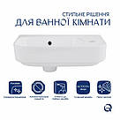 Раковина Qtap Tern 450х250х158 White QT1711H02LW, фото 3