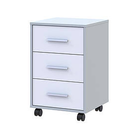 Тумба офісна Doros Т3 43х42х66,4 см Сірий/Білий (DRS-011402)