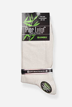 Шкарпетки чоловічі демісезонні сірого кольору р.42-44 198571M