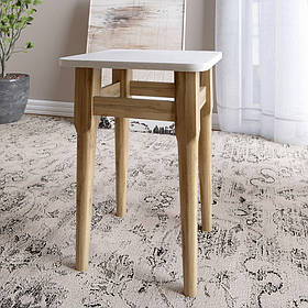 Табурет на кухню Маямі кромка ПВХ 0,45 мм Бетон Style (LION-041248)