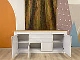 Великий комод LION Ларрі-2 Нiмфея альба/Бетон Style (LION-041059), фото 7