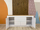 Великий комод LION Ларрі-2 Нiмфея альба/Бетон Style (LION-041059), фото 8