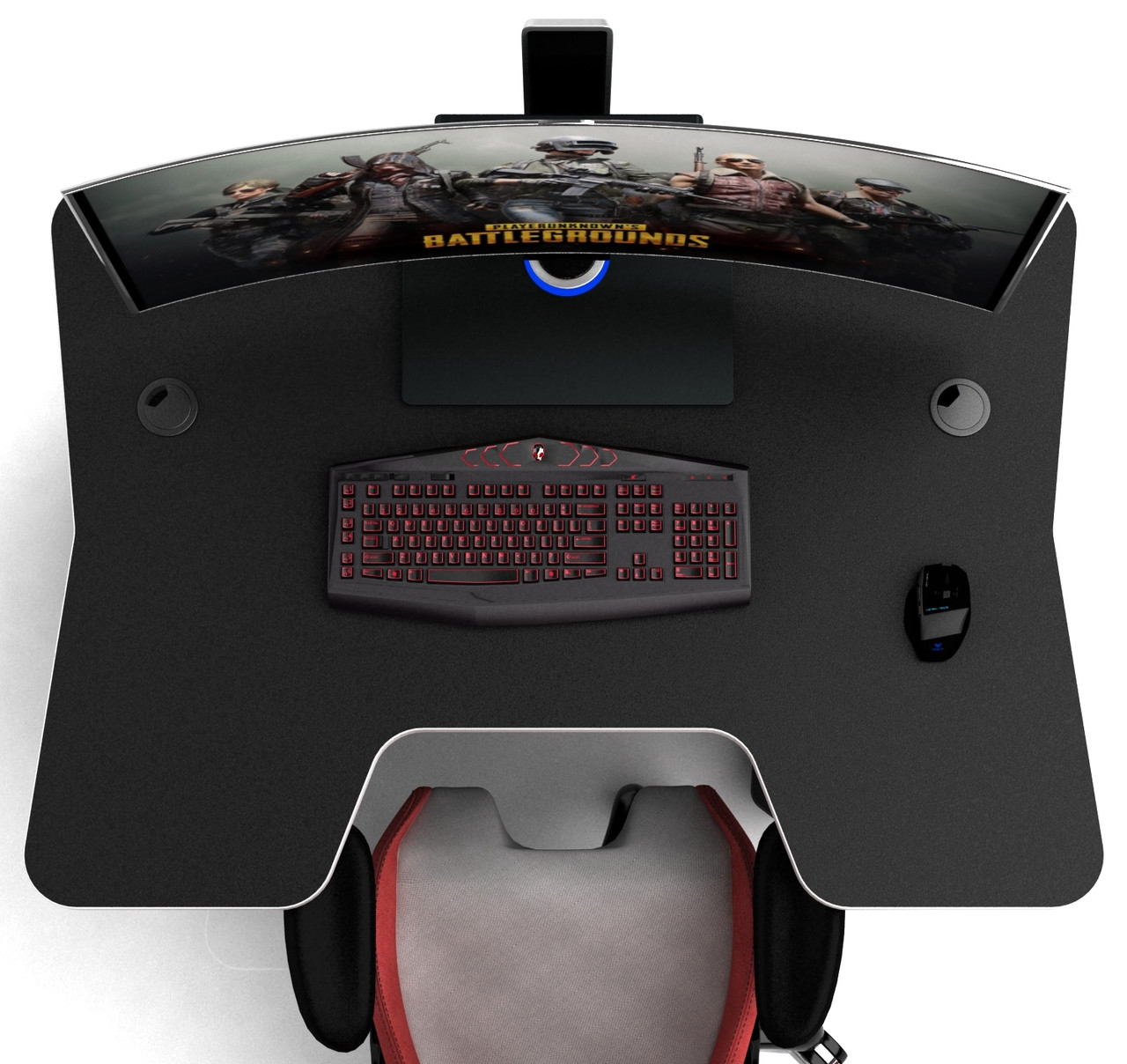 Геймерський стіл DX12 COMFORT  Чорний, фото 1