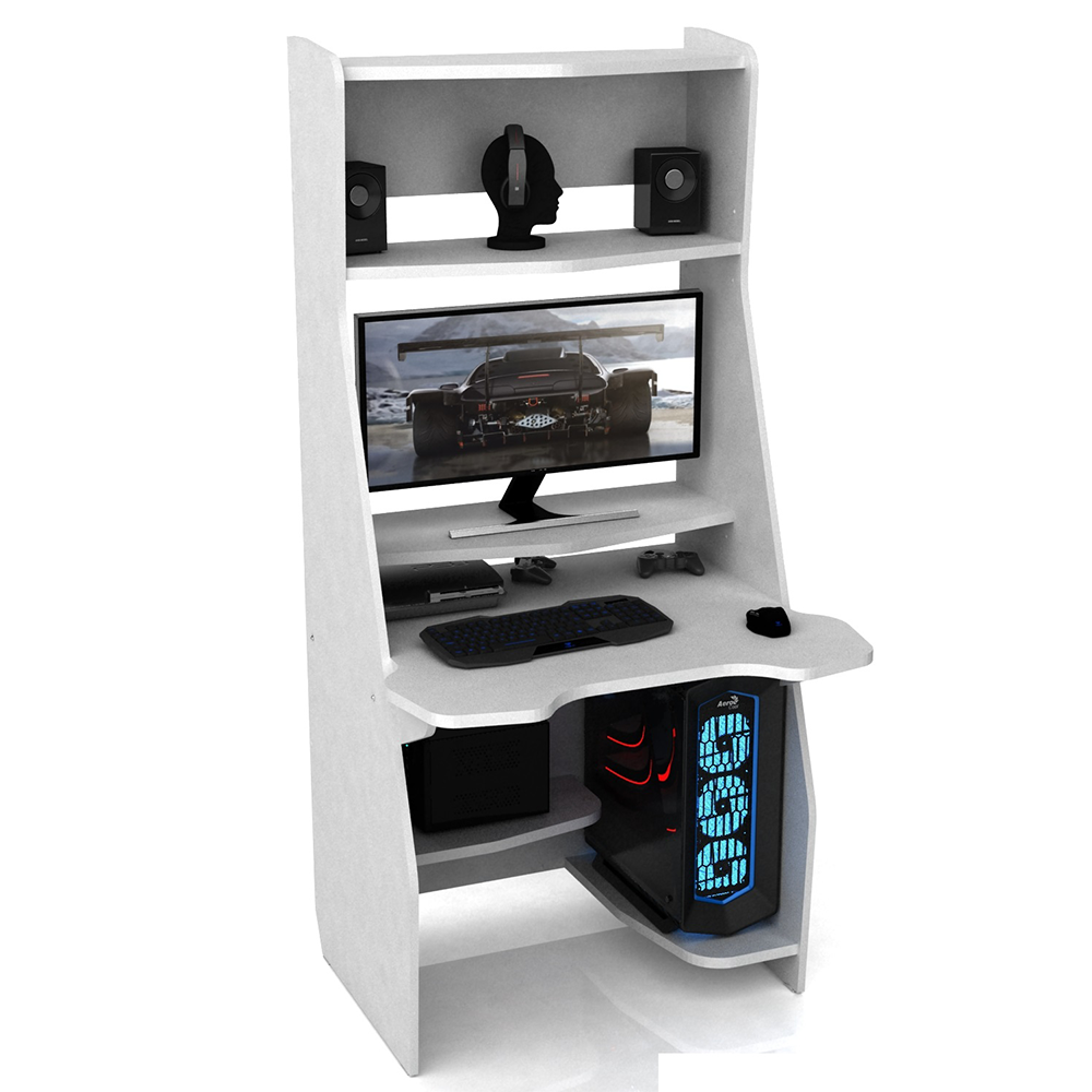 Геймерський стіл XGamer ROCKET Білий, фото 1