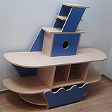 Дитяча ігрова стінка для іграшок Кораблик DS-329, фото 3