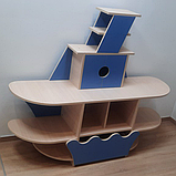 Дитяча ігрова стінка для іграшок Кораблик DS-329, фото 4