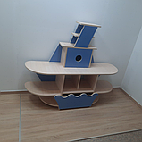 Дитяча ігрова стінка для іграшок Кораблик DS-329, фото 5