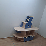 Дитяча ігрова стінка для іграшок Кораблик DS-329, фото 6