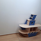 Дитяча ігрова стінка для іграшок Кораблик DS-329, фото 9