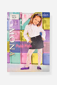 Колготи дитячі для дівчинки білого кольору 198598P