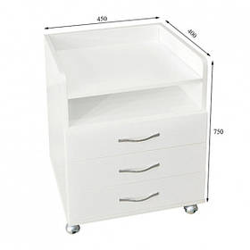 Косметологічна тумба із ящиками ВТШ-03