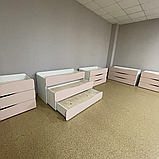 Ліжко 3-х ярусне для дошкільних навчальних закладів DS-21, фото 4