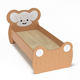 🛏️ Ліжко ясельне з бортиками «Мишеня» DS-31 з малюнком, фото 2