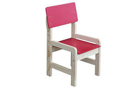 Стілець дитячий дерев'яний регульований у дитячий садок сосна