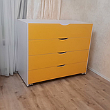 Ліжко 4-х ярусне c кришкою для дошкільних навчальних закладів DS-25, фото 5