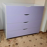 Ліжко 4-х ярусне c кришкою для дошкільних навчальних закладів DS-25, фото 7