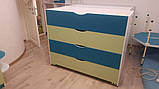 Ліжко 4-х ярусне c кришкою для дошкільних навчальних закладів DS-23, фото 2