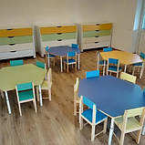 Ліжко 4-х ярусне c кришкою для дошкільних навчальних закладів DS-23, фото 3