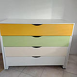 Ліжко 4-х ярусне c кришкою для дошкільних навчальних закладів DS-23, фото 4