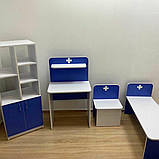 Ігрові меблі Лікарня, комплект шафа, диван, стілець Design Service (859), фото 2