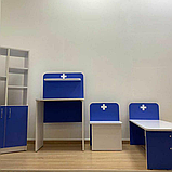 Ігрові меблі Лікарня, комплект шафа, диван, стілець Design Service (859), фото 3