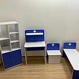 Ігрові меблі Лікарня, комплект шафа, диван, стілець Design Service (859), фото 7