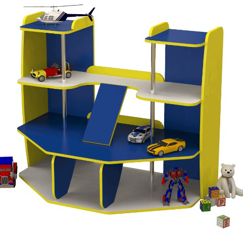 🚗 Дитяча ігрова стінка "Гараж" DS-70, фото 1