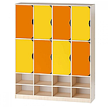 Шафа для одягу 8-секційна із полицями для взуття CNC Mebli Corporation DS-1142, фото 2