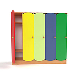 Шафа для дитячого одягу 6-ти секційний в садок., фото 3