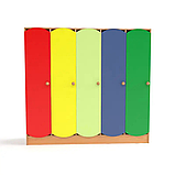 Шафа для дитячого одягу 5-секційна в садок DS-92, фото 2