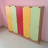 Шафа для дитячого одягу 5-секційна в садок DS-92, фото 4