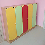 Шафа для дитячого одягу 5-секційна в садок DS-92, фото 5