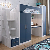 Ліжко горище Тея з шафою DS-Teya, фото 2