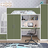 Ліжко горище Тея з шафою DS-Teya, фото 3