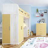 Ліжко-горище з шафою з робочою зоною Аракс DS-Araks 3, фото 2