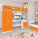 Ліжко-горище з шафою з робочою зоною Аракс DS-Araks 3, фото 3
