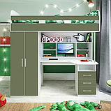 Ліжко-горище з шафою з робочою зоною Аракс DS-Araks 3, фото 4