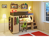 Ліжко горище Легенда 4.3 з полицями Design Service DS-4.3, фото 2