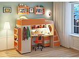 Ліжко горище Легенда 4.3 з полицями Design Service DS-4.3, фото 4