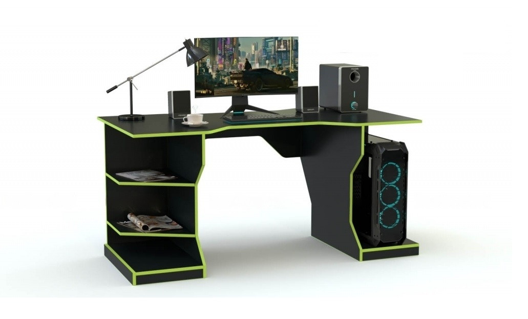 Геймерський стіл CNC MEBLI BMS15 (150 см) Чорний, фото 1