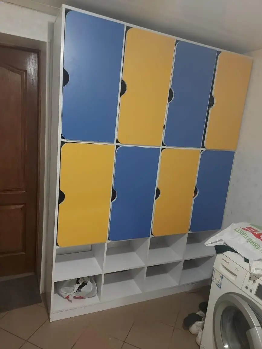 Шафа для одягу 8-секційна із полицями для взуття CNC Mebli Corporation DS-1142, фото 1