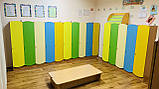 Шафа для дитячого одягу 5-ти секційний в садок., фото 2