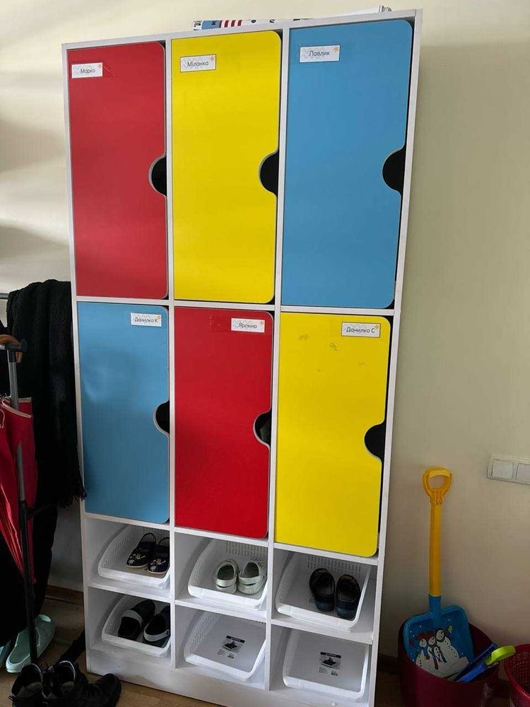 Шафа для одягу 6-секційна із полицями для взуття CNC Mebli Corporation DS-1141, фото 1