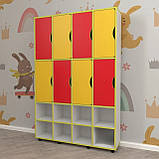 Шафа для одягу 8-секційна із полицями для взуття CNC Mebli Corporation DS-1142, фото 9