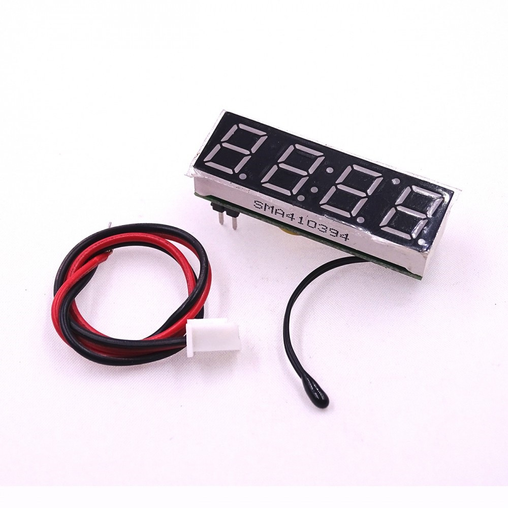 Модуль RX8025T / DS3231SN 3в1 для вимірювання температури, напруги, часу, LED дисплей, для DIY