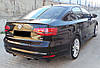 Задній дифузор DPT (2014-2018, чорний глянець) для Volkswagen Jetta рр від VLF комп., фото 2