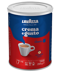 Кава мелена Lavazza Crema e Gusto 250 г з/б
